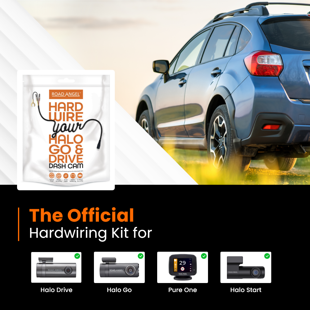 Road Angel Halo Start Hardwire Kit HWK5V