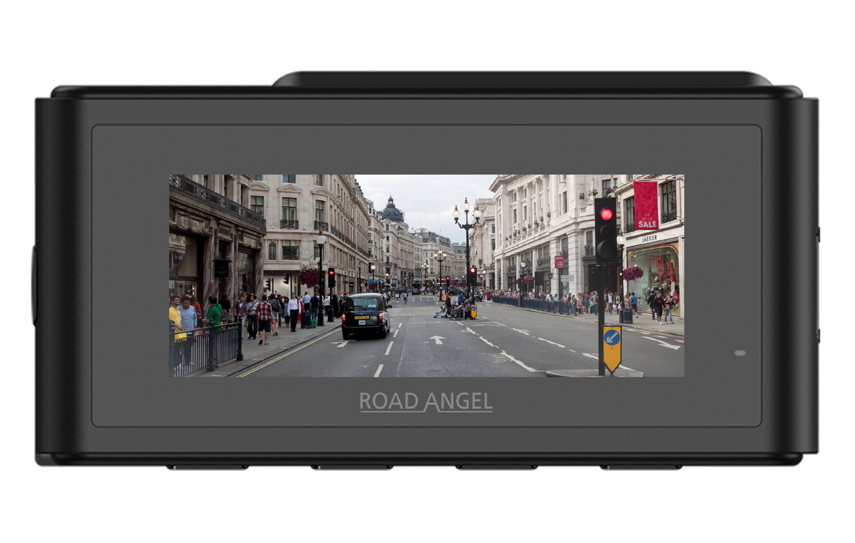 Road Angel Halo Play 4K Dashcam - Ultra HD Dashcam - 3,2” LCD-scherm - Met Wifi - Nachtzicht 