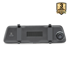 Road Angel Halo Vision64 Dashcam - 10” LCD Touchscreen - 1440p QHD Beeld - Spiegel Dashcam en Achteruitrijcamera - Wifi - Beeldstabilisatie - Inclusief 64GB SD kaart